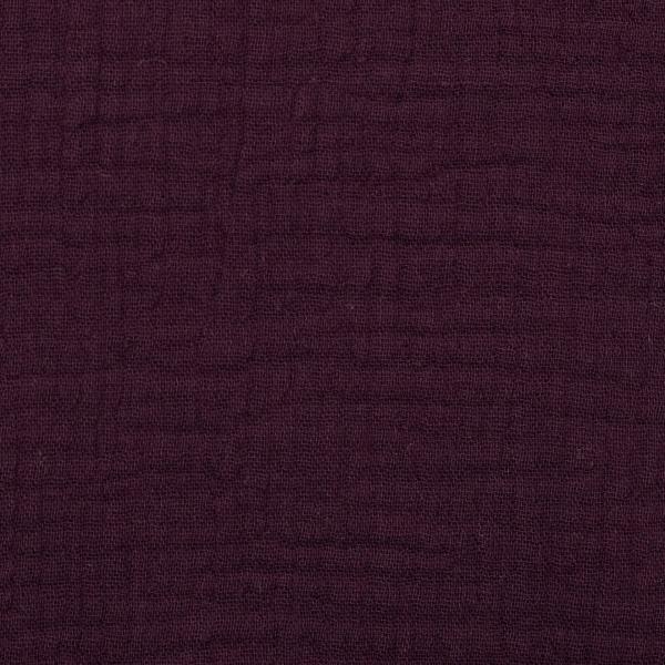 Musselin - Double Gauze -  Jenke Uni Bordeaux by Swafing